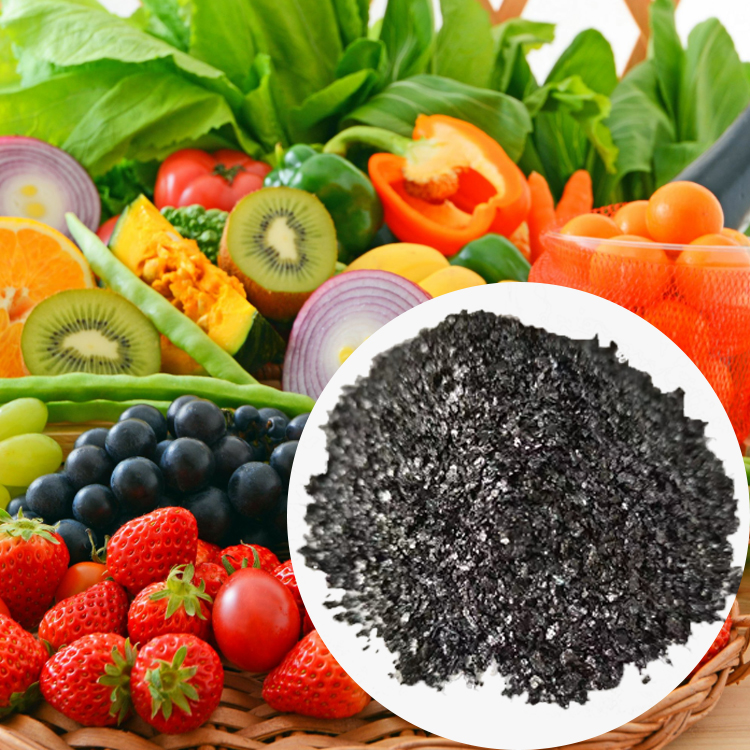 Factory Wholesale Organic Fertilizer Potassium Fulvic Acid Flakes Fulvic Acid 53% Humic Acid 60% Form Top Quality Agricultural